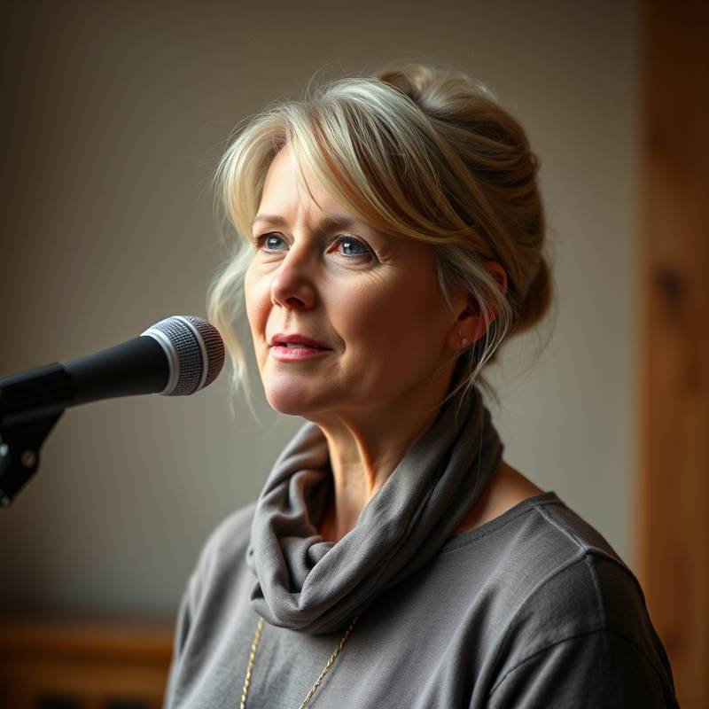 Porträt des Gesangslehrers Anna Schmidt
